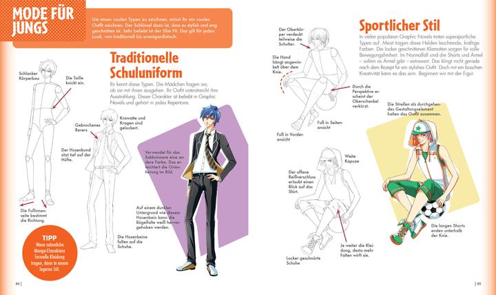Immagine prodotto Dein ultimativer Manga-Anime-Zeichenkurs – Fashion – Starke Charaktere in stylischen Outfits (Tedesco, Christopher Hart, 2021)