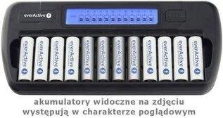 Actual product image Everactive 1-12 AA / AAA battery charger with LCD display (1 pcs., AAA, AA, Chargers without battery)