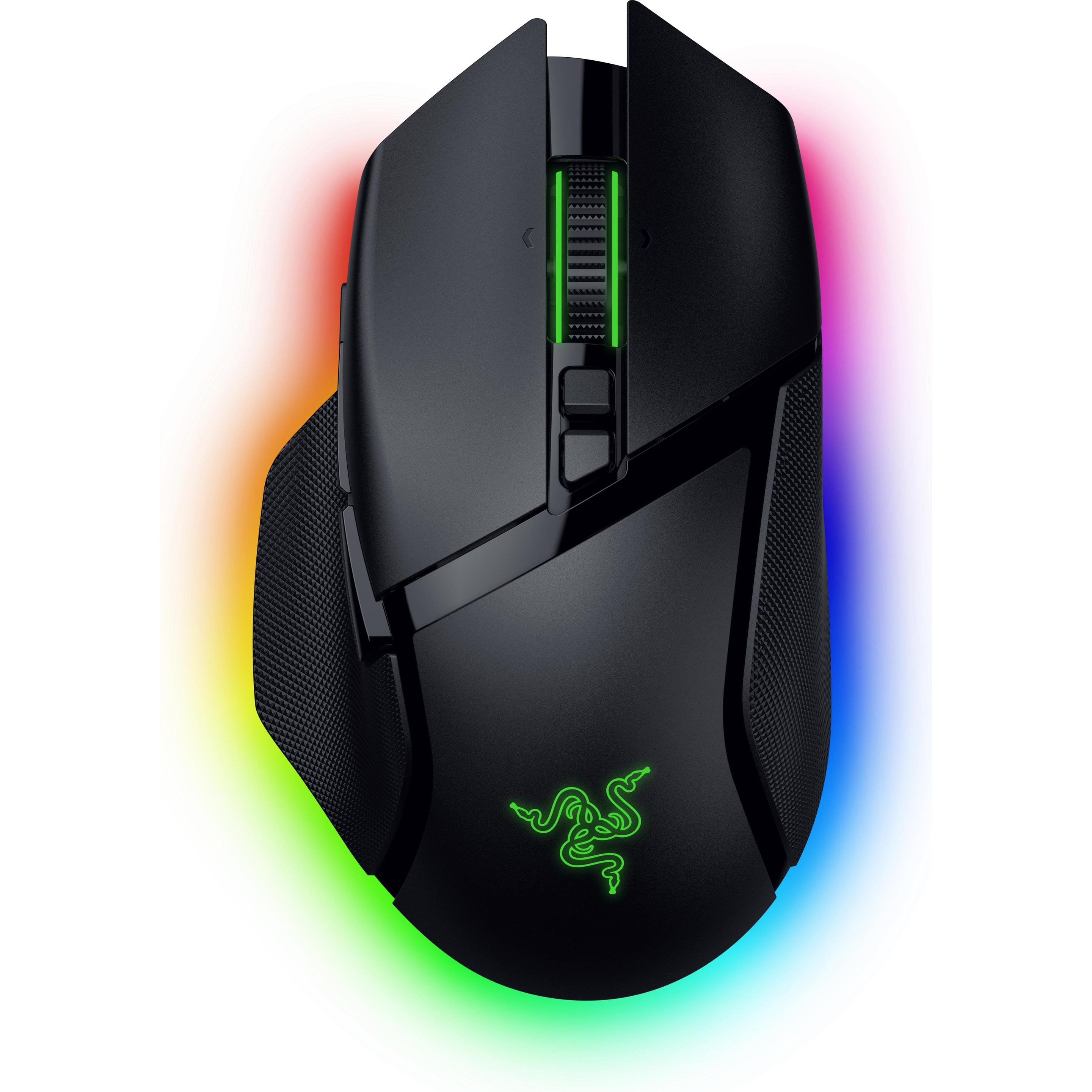 Razer Basilisk V3 Pro 35K (Kabellos, Kabelgebunden), Maus, Schwarz