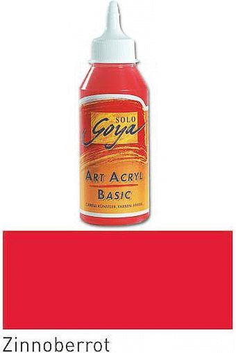 Produktbild Kreul Basic Acryl 250ml (zinnoberrot, 250 ml)