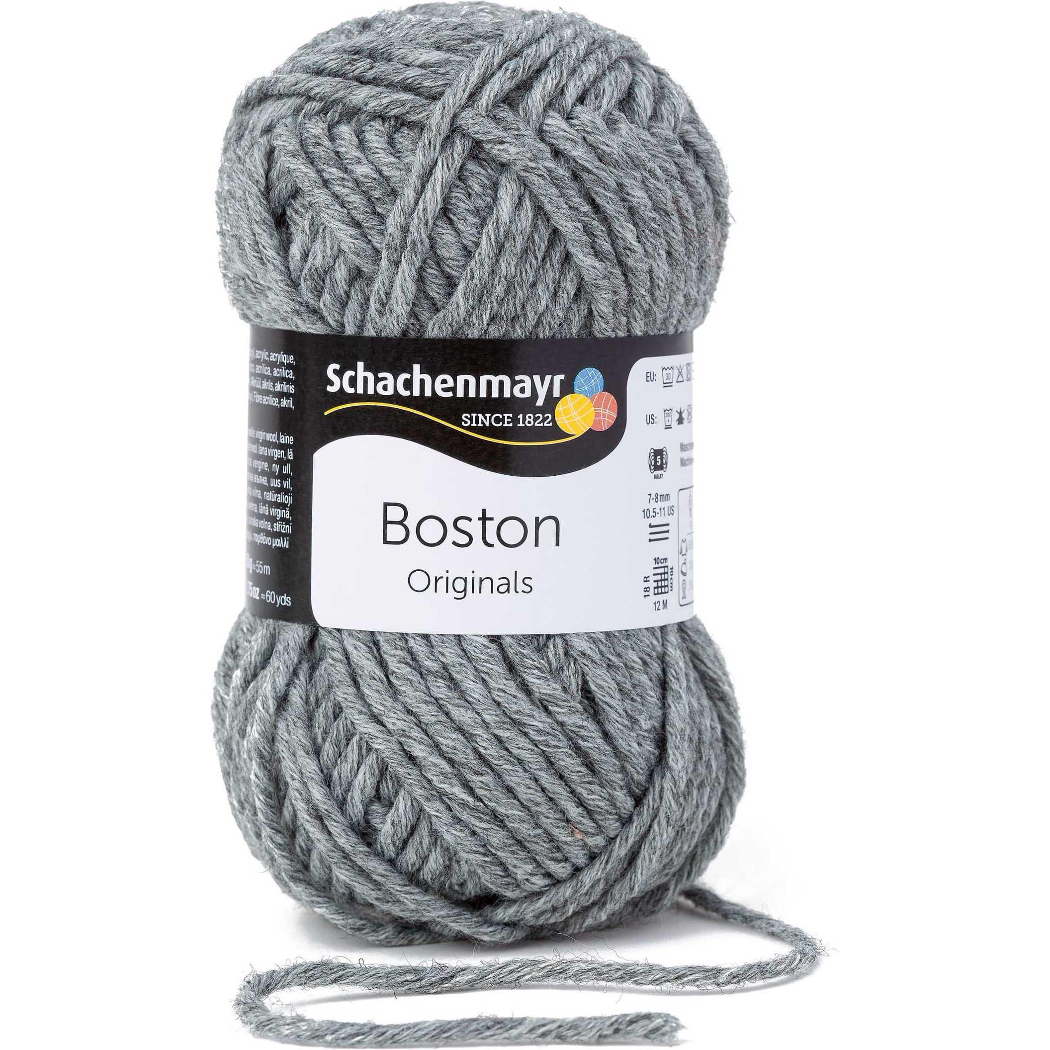 Mgb Wolle Boston, Garn + Wolle, Grau