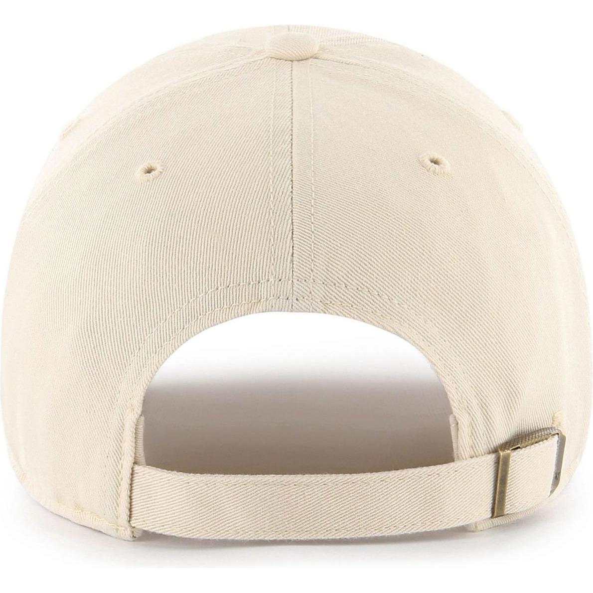 Thumbnail - 47 Brand, Herren, Cap, Strapback Cap - Clean Up New York Yankees Natural, Beige