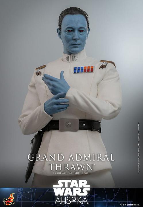 Actual product image Hot Toys Star Wars: Ahsoka Action Figure 1/6 Grand Admiral Thrawn 32 cm