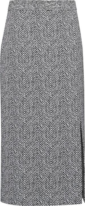Produktbild Comma Rock Midirock aus Jacquard mit Schlitz (32)