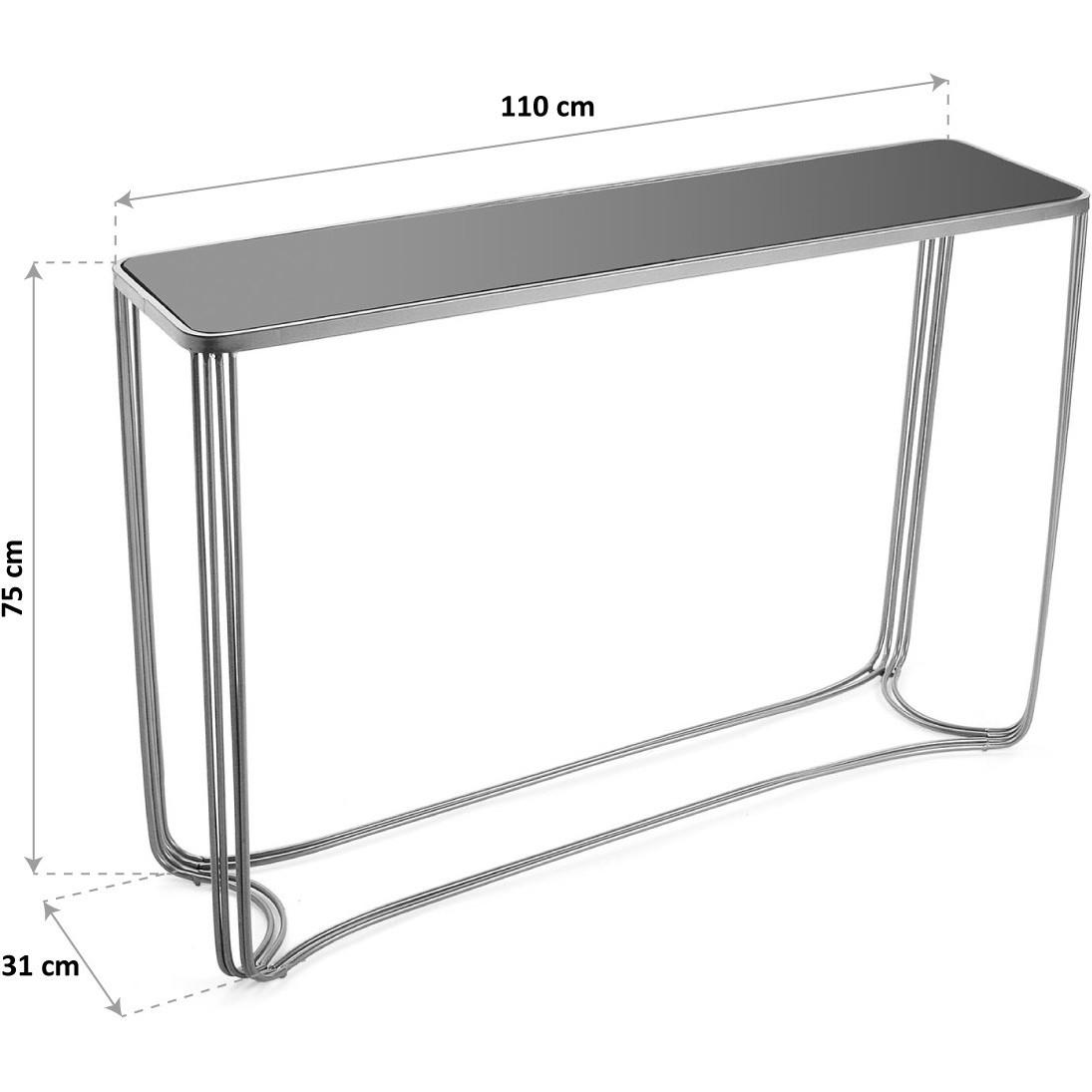 Thumbnail - Versa, Konsolentisch, Arthur (75 x 31 x 110 cm)