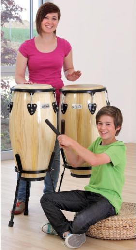 Actual product image Betzold Musik Concert congas, natural, set of 2 (Congas)