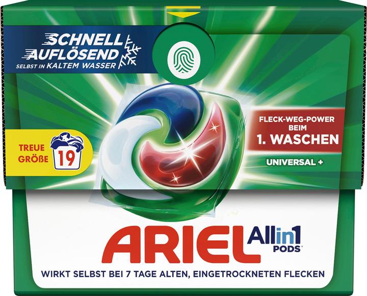 Ariel All-in-1 Pods (19 Waschgänge)