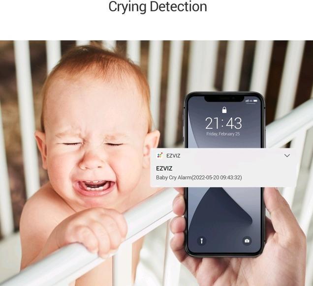 Productafbeelding EZVIZ Babyfoon - (Video & Audio, 5 m)