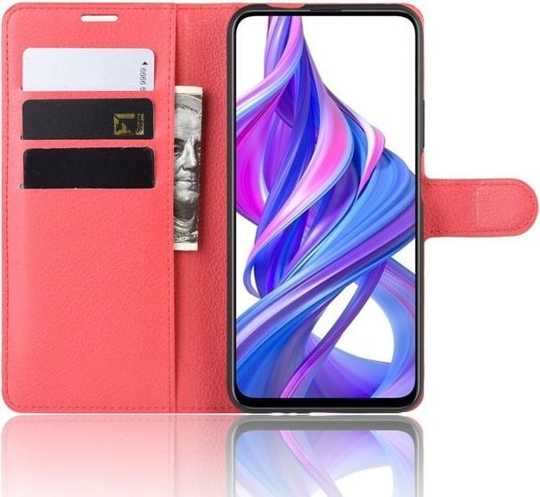 Produktbild MU Classic Litchi Leder Bookcover Series (Honor 9X)
