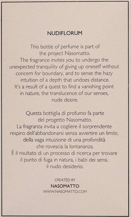 Immagine prodotto Nasomatto Nudiflorum (Eau de parfum, 30 ml)