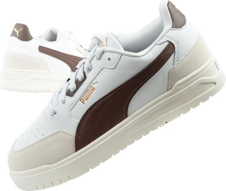 Productafbeelding Puma men's sports shoes Shuffle sneakers lightweight comfortable fashionable beige (42)