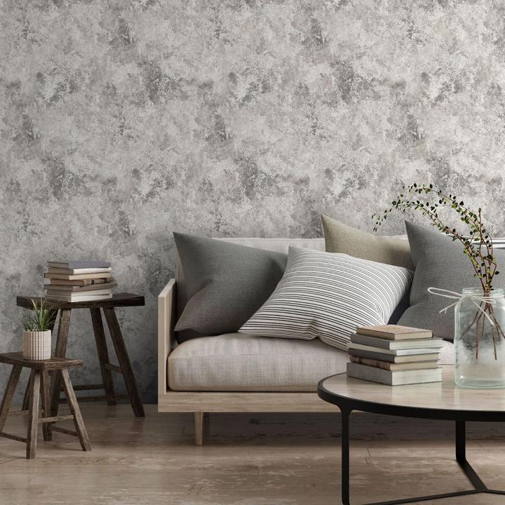 Actual product image Muriva Perico Stone Textured Wallpaper (53 x 1000 cm)