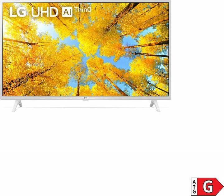 Productafbeelding LG UHD 43UQ76903LE TV (43") 4K Ultra HD Smart TV Wi-Fi Zilver. (43", UQ76, LED, UHD, 2022)