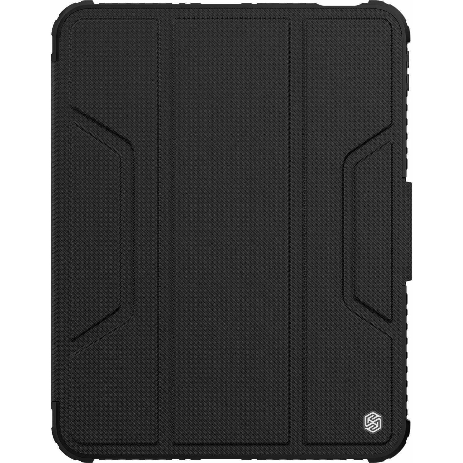 NoName Nillkin Bumper PRO Custodia Protettiva Stand pro iPad 10.9 2022 Nero (Apple iPad 2022 (10a generazione)), Cover tablet, Nero