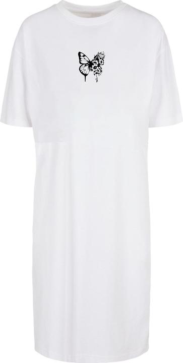 Image du produit Merchcode Ladies Flowers Bloom Oversized Slit Tee Dress - 117927 (M)