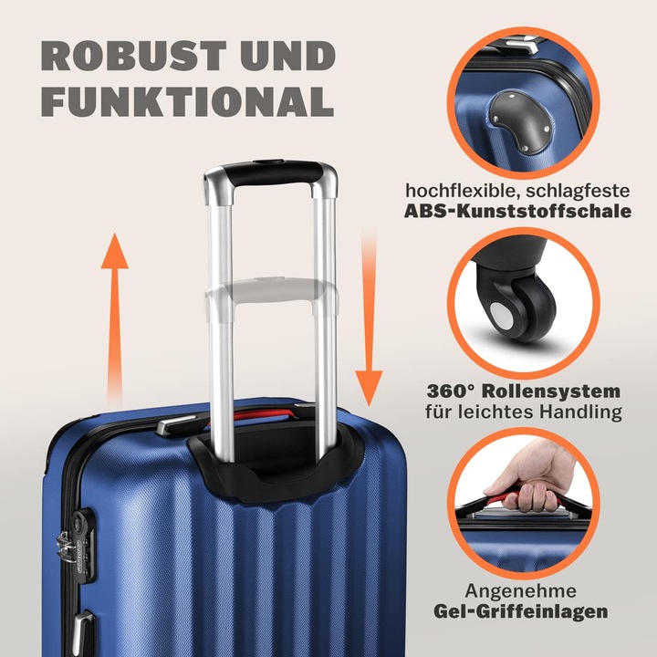 Actual product image Monzana Hard case (90 l, L (90 - 115l))