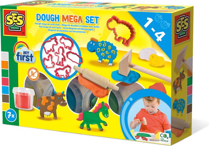 Produktbild Ses Creative My first Knete Mega-Set mit Werkzeugen