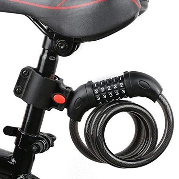 Actual product image Homava Combination lock with wire