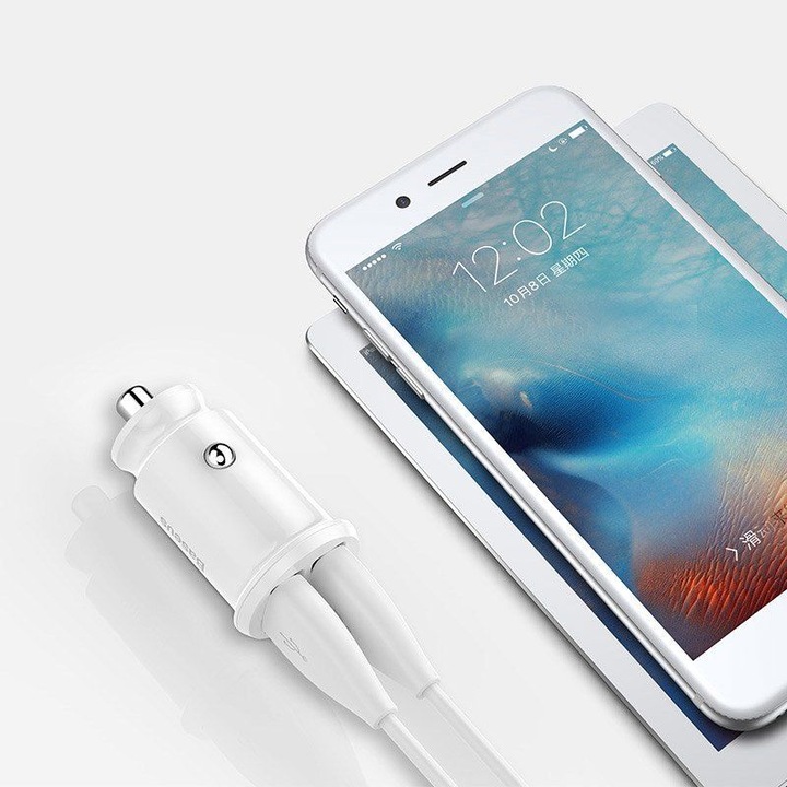 Actual product image Baseus Grain Car Charger Black