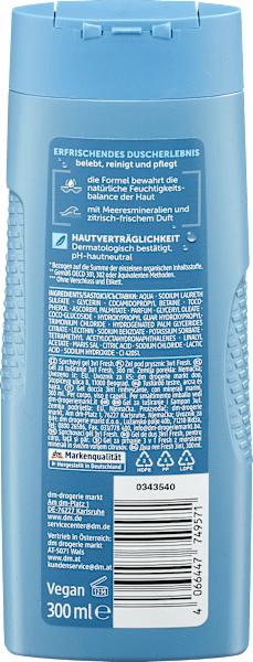 Actual product image dm Balea MEN Shower gel fresh (300 ml)