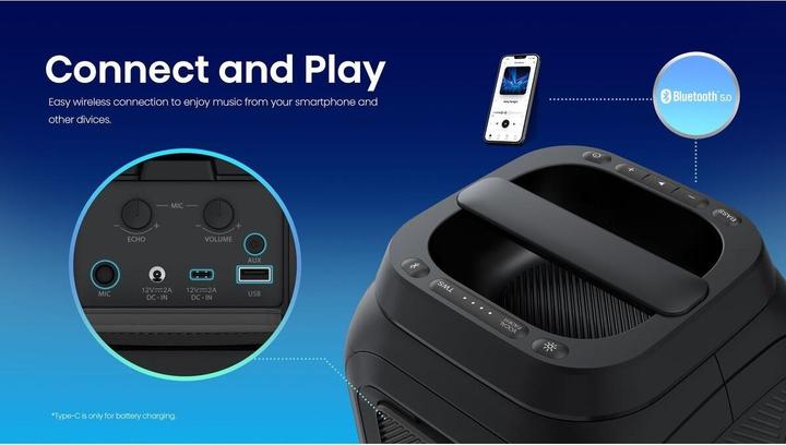 Image du produit Hisense Party Rocket 160 (12 h)