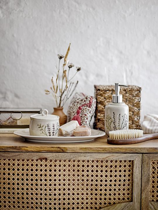 Image du produit Bloomingville Bea Jar w/Lid, Nature, Stoneware