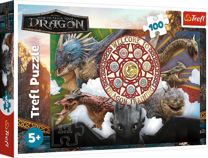 Image du produit Trefl Puzzle 100 - Dragons (100 pièces)