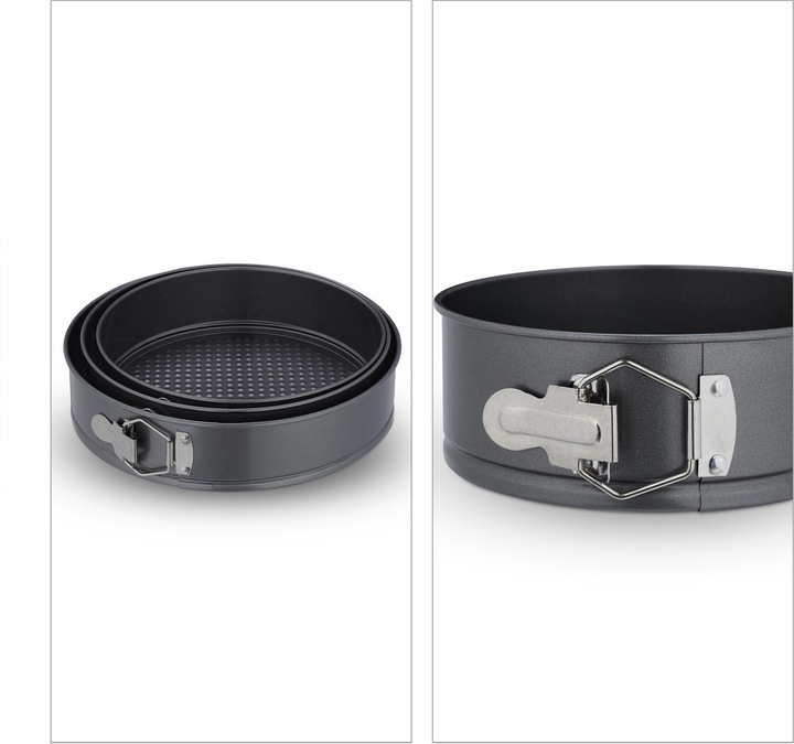Image du produit Relaxdays Set de moules à charnière (28 cm)