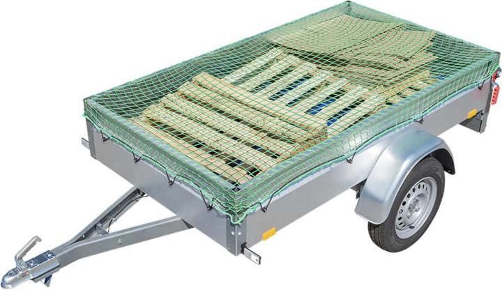 Produktbild ProPlus Anhängernetz mit Gummiseil