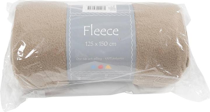 Produktbild Creativ Company Fleece 150 cm x 125 cm, Grau