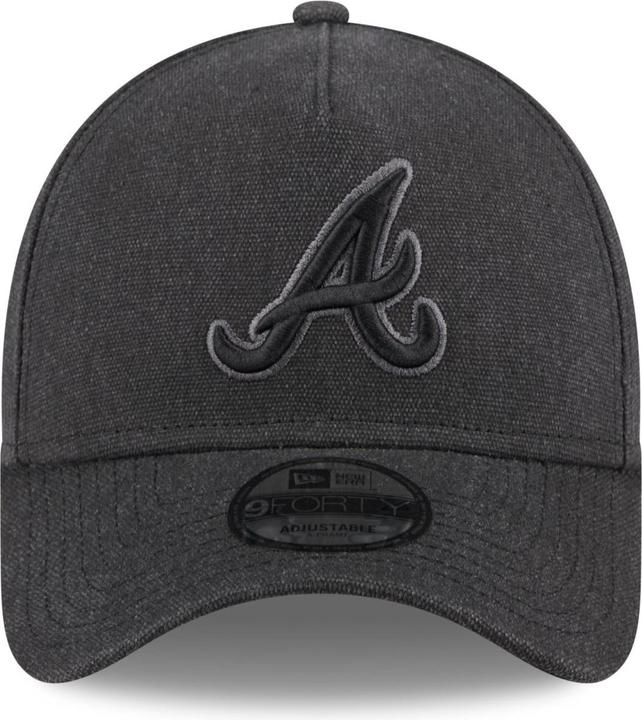 Image du produit New Era A-Frame Trucker Lin Cap - Atlanta Braves noir (Taille unique)
