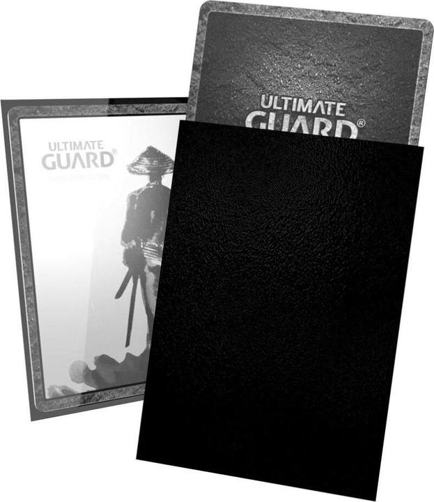 Actual product image Ultimate Guard Kartenhülle Katana Sleeves Japanische Grösse Schwarz 60