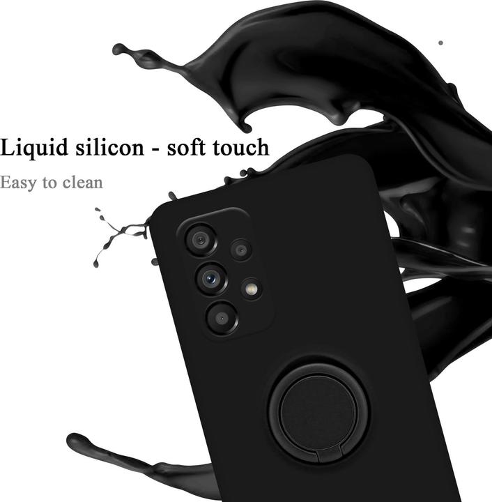Produktbild Cadorabo TPU Liquid Ring Silicone Case Hülle für Samsung Galaxy A53 5G (Samsung Galaxy A53 5G)