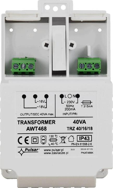 Actual product image No Name TRANSFORMATOR Pulsar AWT468