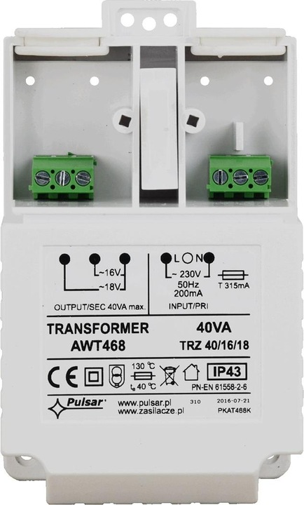 Image du produit No Name TRANSFORMATEUR Pulsar AWT468