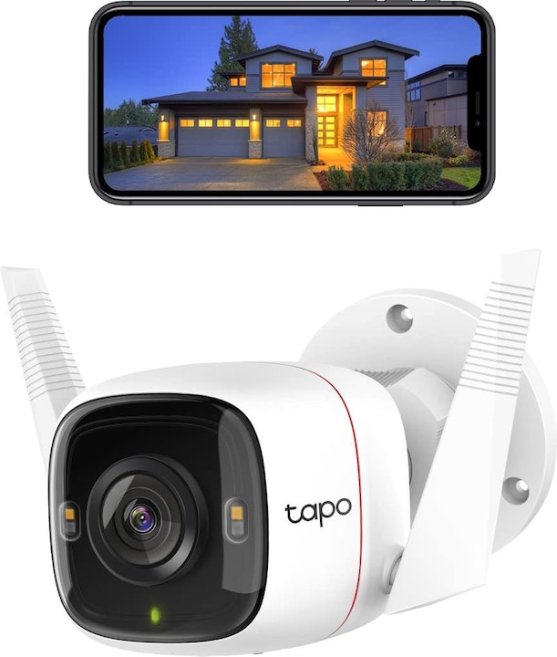 Produktbild TP-Link Tapo C320WS 4MP QHD Outdoor Kamera MicroSD (2560 x 1440 Pixels)