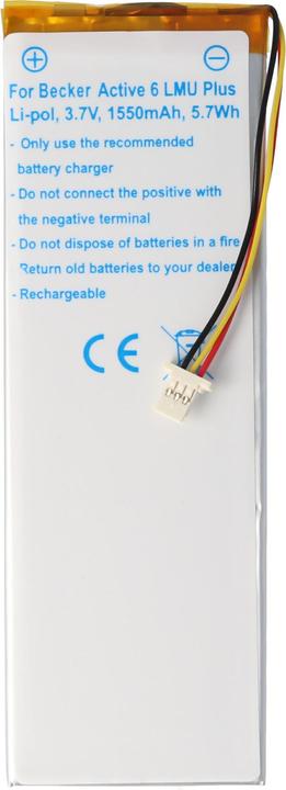 Image du produit Becker Batterie Active 6 LMU Plus 334517373442, SR3840100, 3350000000