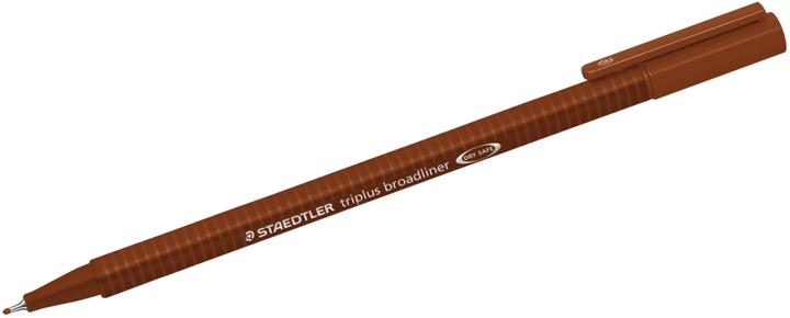 Actual product image Staedtler 338 Broadliner triplus brown (Brown, 1x)