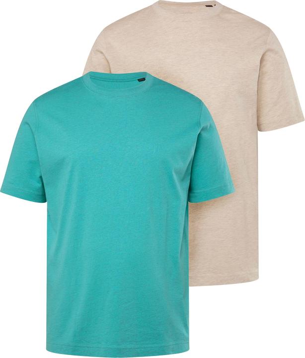 Produktbild JP1880 T-Shirts, Basic, 2er-Pack, Rundhals, bis 8XL (5XL)