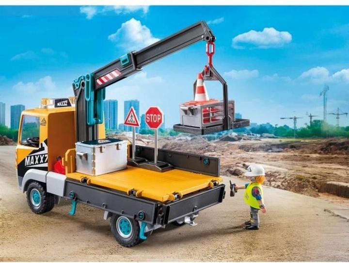 Produktbild Playmobil Baustellen-LKW mit Kran (71750, Playmobil Action Heroes)