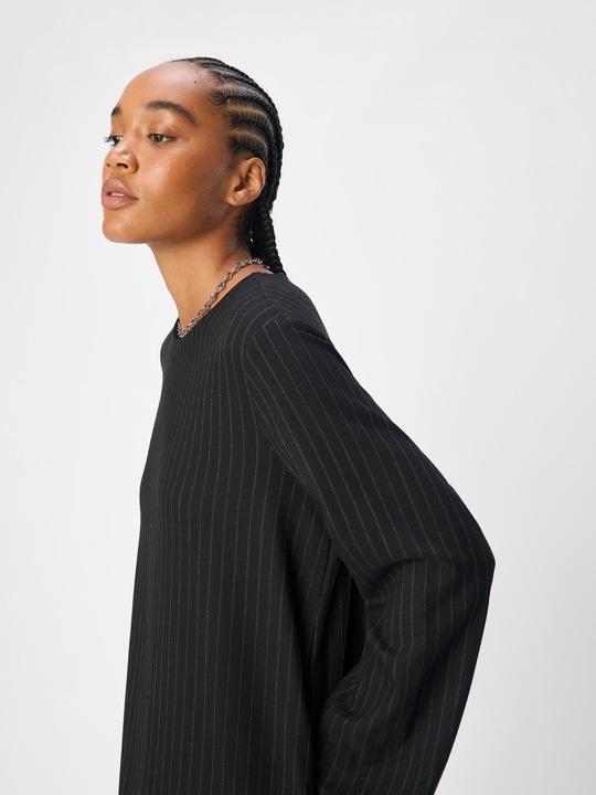 Actual product image Object Pinstripe midi dress (38)