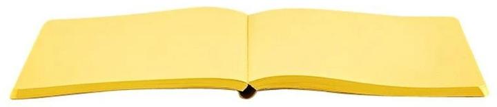Actual product image Nuuna Not White L LIGHT, yellow (22 x 16.5 cm, Plain, Soft cover)