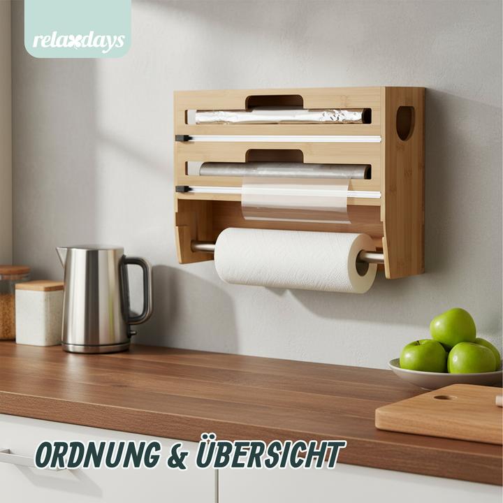 Actual product image Relaxdays wall roll holder