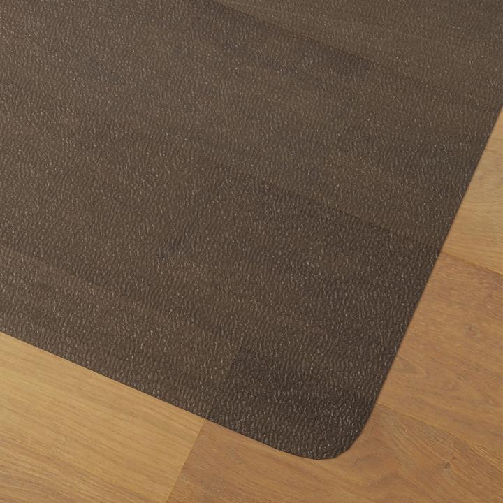 Produktbild Homcom Bodenschutzmatte Kunststoff Schwarz (90 x 120 cm)