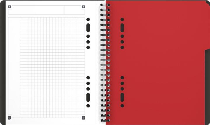 Image du produit Oxford Activebook (A5+, Quadrillé, Couverture souple)