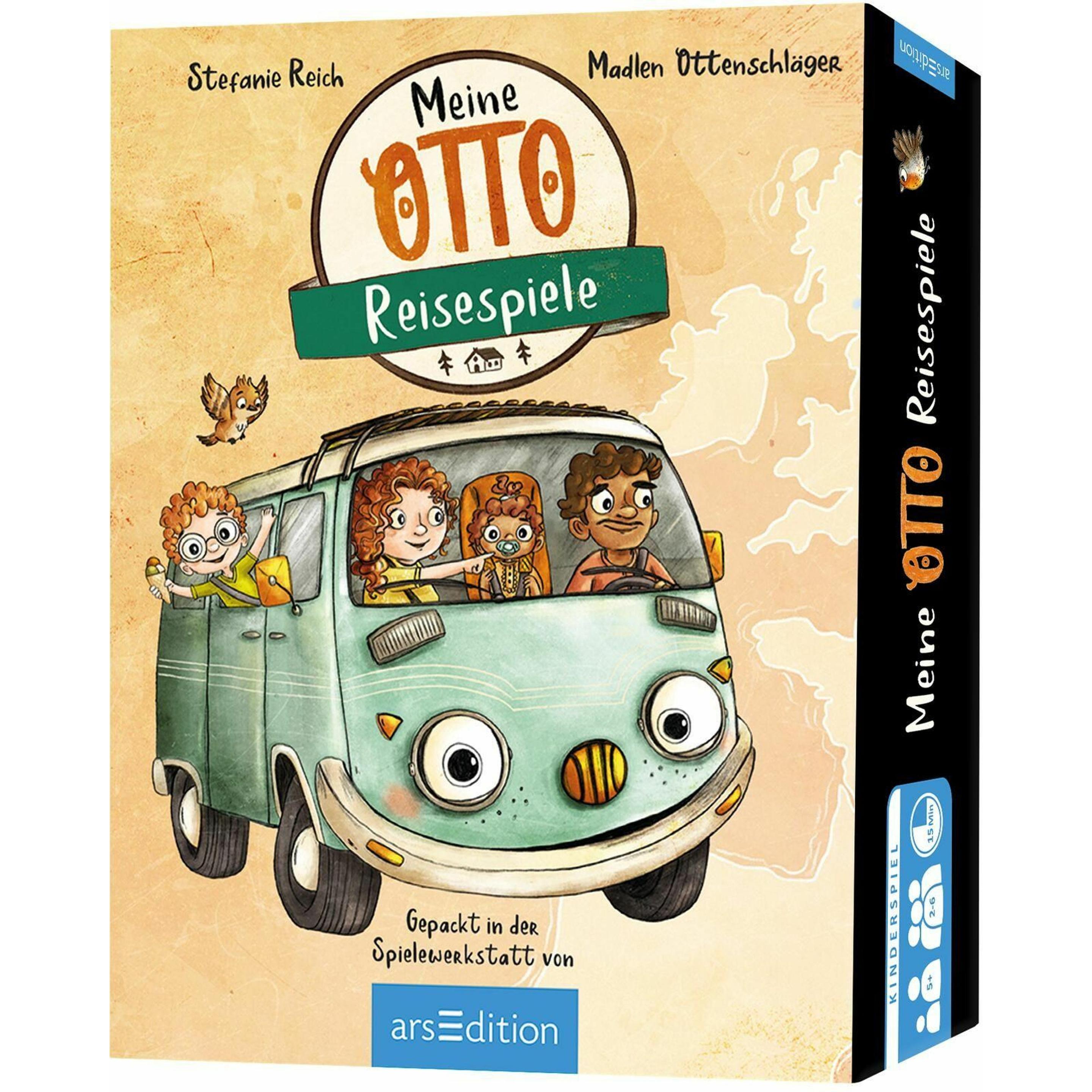 Ars Edition OTTO fährt los - Meine OTTO-Reisespiele (Deutsch, 2 - 5 Spieler) (64592660)