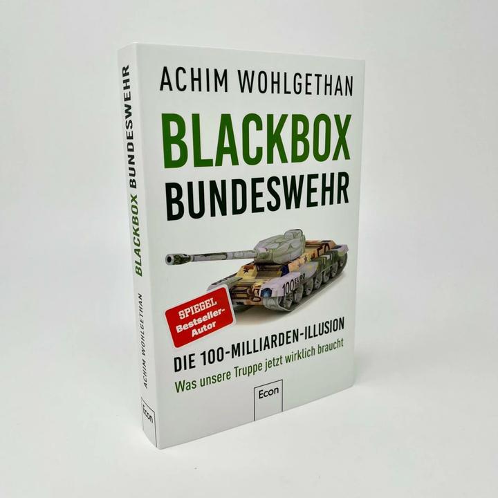 Actual product image Blackbox Bundeswehr (German, Achim Wohlgethan, Martin Woodpecker, 2023)