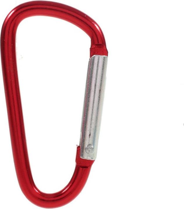 Produktbild Werkstein Aluminium Karabiner Haken, 5er Set, Schlüsselanhänger, assortiert