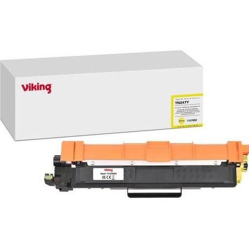 Viking, Toner, Tonerkartusche Kompatibel Brother Gelb