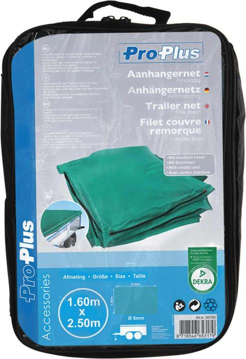 Produktbild ProPlus Anhängernetz feinmaschig mit Gummiseil